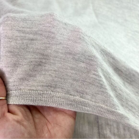 Paychi Guh 100% Cashmere Popover Lightweight Top S/M - Picture 6 of 11